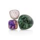 Voluptuous Silver Ring With Natural Stones Bella Terra, Ring Size: 9 / 19, image , picture 4
