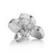 Voluptuous Silver Ring With Natural Stones Bella Terra, Ring Size: 9 / 19, image , picture 6