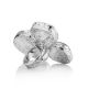 Voluptuous Silver Ring With Natural Stones Bella Terra, Ring Size: 9 / 19, image , picture 6