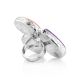 Chic Silver Ring With Multicolor Stones Bella Terra, Ring Size: 9 / 19, image , picture 5