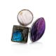 Voluptuous Cocktail Ring With Natural Stones Bella Terra, Ring Size: 6.5 / 17, image , picture 4