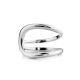 Designer Silver Adjustable Ring The Liquid, Ring Size: Adjustable, image , picture 3
