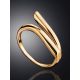 Trendy 14K Gold Open Ring, Ring Size: 8.5 / 18.5, image , picture 2
