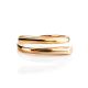 Trendy 14K Gold Open Ring, Ring Size: 7 / 17.5, image , picture 3