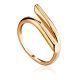 Trendy 14K Gold Open Ring, Ring Size: 7 / 17.5, image 