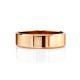Wide Shank Golden Band Ring, Ring Size: 6.5 / 17, image , picture 3