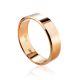 Wide Shank Golden Band Ring, Ring Size: 10 / 20, image 