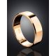 Wide Shank Golden Band Ring, Ring Size: 8 / 18, image , picture 2