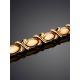 Ultra Feminine Design Golden Link Bracelet, image , picture 2