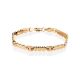 Romantic Style Golden Link Bracelet, image 