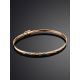 Trendy Golden Bangle Bracelet, image , picture 2