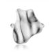 Designer Silver Cocktail Ring The Liquid, Ring Size: Adjustable, image , picture 3