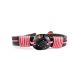 Dark Leather Tie Bracelet With Black Amber The Copacabana, image , picture 3