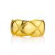 Chunky Gold Plated Silver Adjustable Ring The ICONIC, Ring Size: Adjustable, image , picture 3