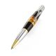 Elegant Wenge Wood Ball Pen With Amber, image 