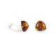 Silver Cufflinks With Cognac Amber The Acapulco, image , picture 3