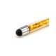 Amber Ball Pen With Stylus, image , picture 3