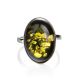 Silver Amber Adjustable Ring The Goji, Ring Size: Adjustable, image , picture 5