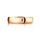 Glossy Golden Band Ring, Ring Size: 9.5 / 19.5, image , picture 3