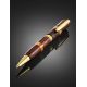 Wenge Wood and Baltic Amber Pen With Wooden Case, image , picture 4