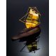 Handcrafted Amber Decorative Ship Model, image , picture 3