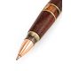 Exclusive Wooden Ball Pen With Baltic Amber, image , picture 5