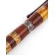 Handcrafted Acacia Wood Ball Pen With Amber, image , picture 6