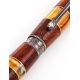 Handcrafted Acacia Wood Ball Pen With Amber, image , picture 5