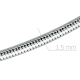 Sterling silver snake chain, Length: 45, image , picture 2