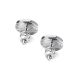 Round Amber Earrings In Sterling Silver The Monaco, image , picture 5