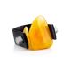 Amber Designer Unisex Ring The Grunge, Ring Size: 13 / 22, image , picture 3