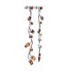 Sterling Silver Dangle Earrings With Cognac Amber The Verbena, image , picture 3