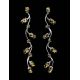 Refined Amber Dangles In Sterling Silver The Verbena, image , picture 3