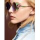 Lemon Amber Studs In Silver The Scarab, image , picture 2