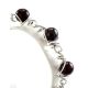 Cherry Amber Link Bracelet In Sterling Silver The Flamenco, image , picture 2