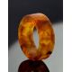 Mat Cognac Amber Band  Ring The Magma, image , picture 4