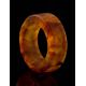 Mat Cognac Amber Band  Ring The Magma, image , picture 2