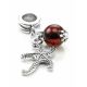 Metal Charm With Cherry Amber The Starfish, image , picture 2