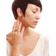 Elegant Silver Stud Earrings With Green Amber The Ithaca, image , picture 2