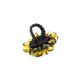 Green Amber Ring The Chrysanthemum, Ring Size: Adjustable, image , picture 6