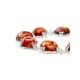 Cognac Amber Bracelet In Sterling Silver The Byzantium, image , picture 3