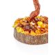 Cognac Amber Decorative Money Tree, image , picture 3