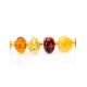 Amber Teething Necklace With Angel Shaped Pendant, image , picture 6