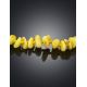 Honey Amber Choker Necklace, image , picture 2