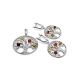 Fabulous Silver Amber Earrings The Tree of Life, image , picture 5