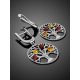Fabulous Silver Amber Earrings The Tree of Life, image , picture 2
