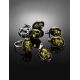 Green Amber Silver Earrings The Goji, image , picture 5