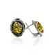 Adorable Amber Earrings In Sterling Silver The Lyon, image , picture 3