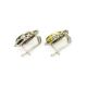 Green Amber Earrings In Sterling Silver The Ballade, image , picture 5