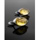 Lovely Silver Earrings With Lemon Amber The Amaranth, image , picture 2